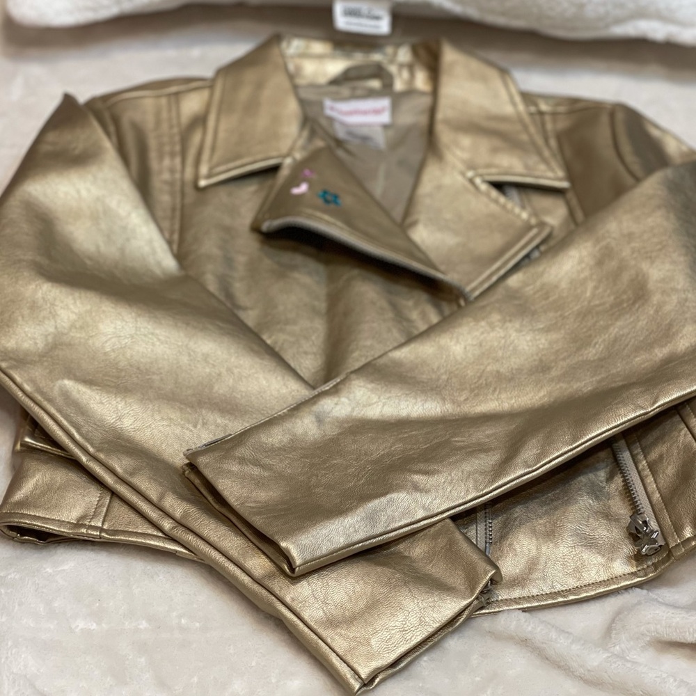 Gold American girl jacket
